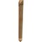 Ekena Millwork Traditional Arts & Crafts Rough Sawn Bracket, Western Red Cedar, 4"W x 36"D x 44"H BKT04X36X44TRA03RWR - alternate 3